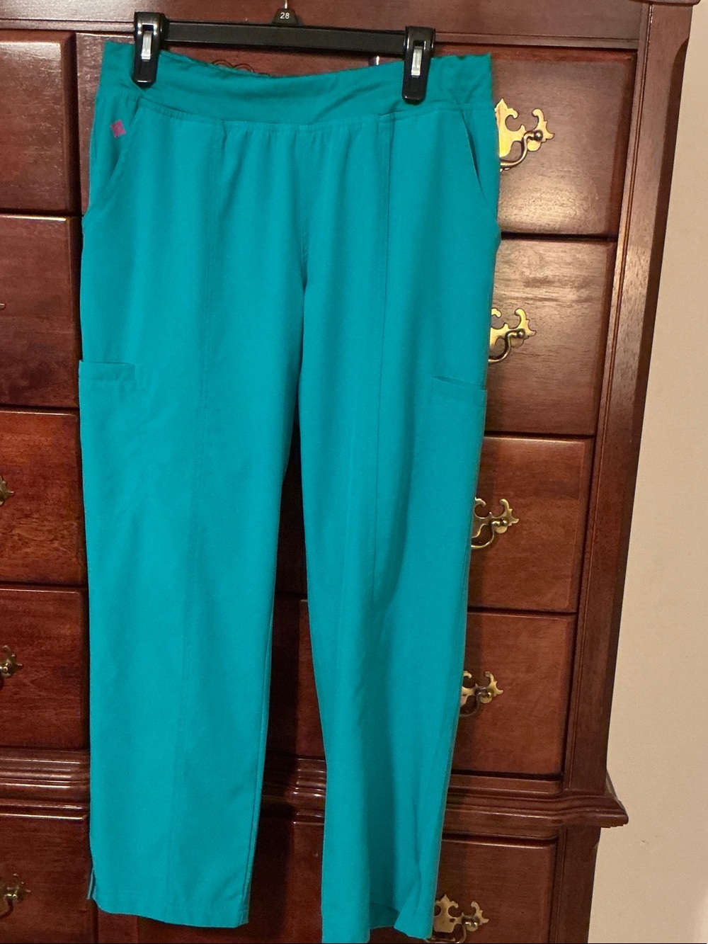 Med Couture Teal Women's Scrub Pants